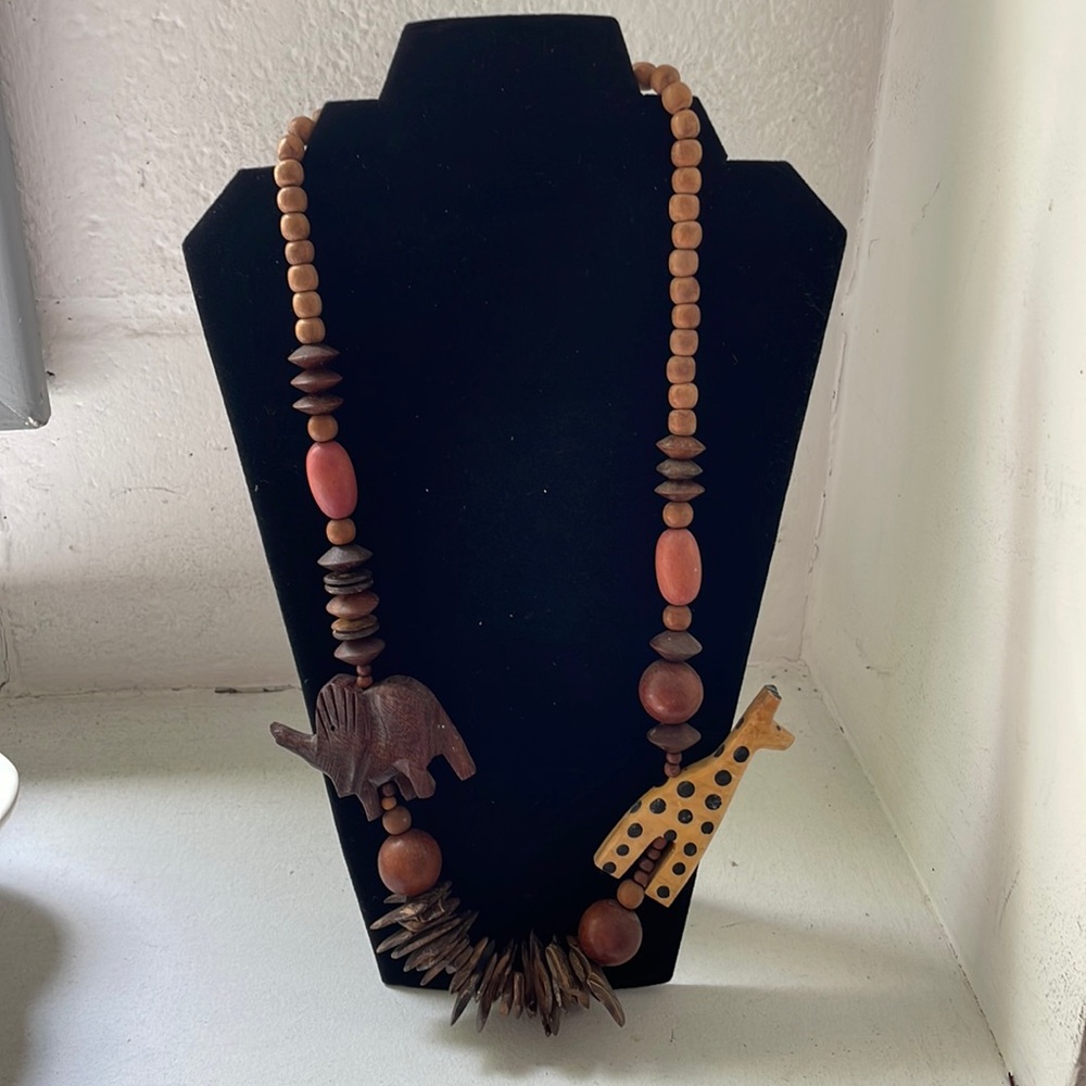 wooden necklace for sell
